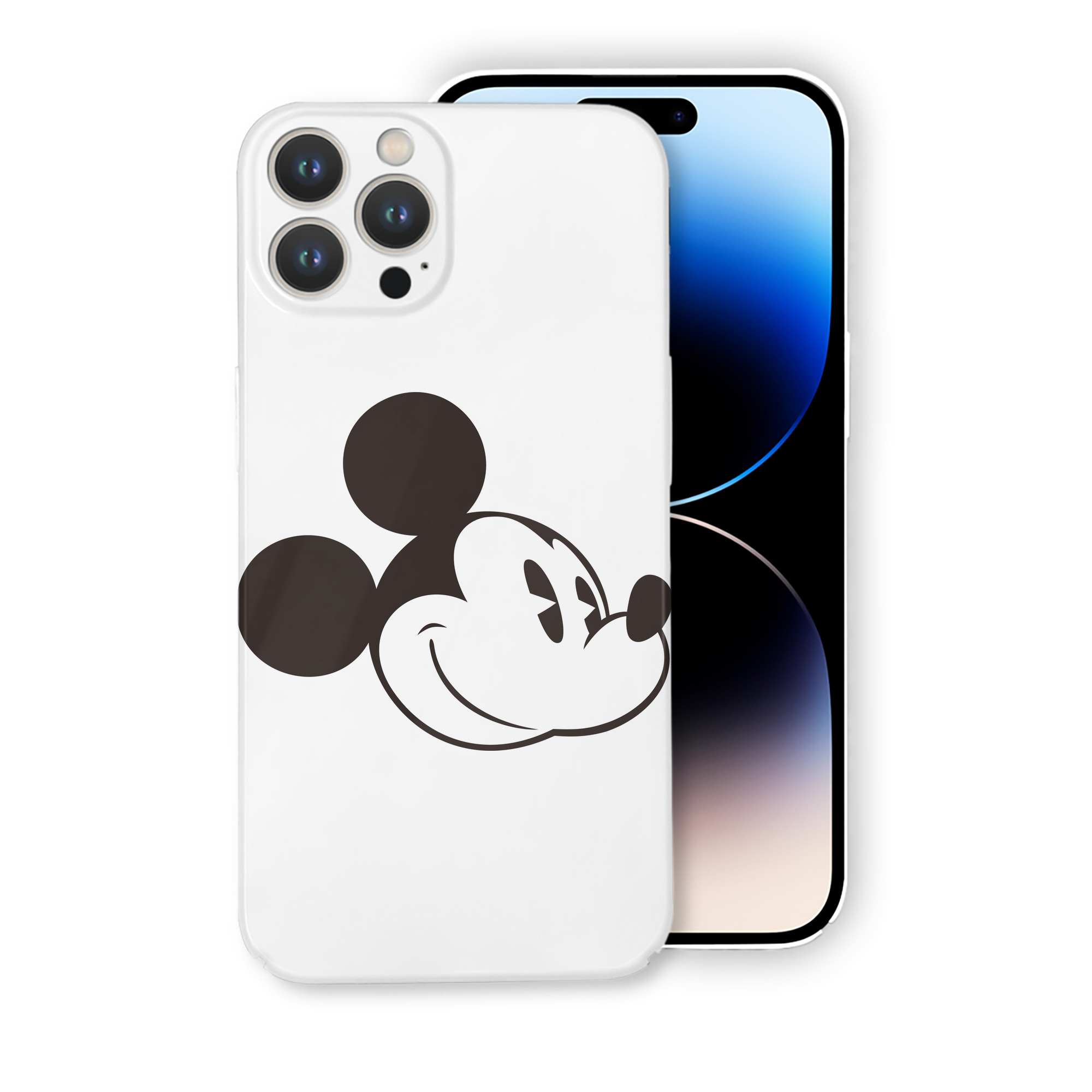 （画像用） ミッキーマウス Mickey Mouse 【iPhone 14シリーズ対応】ハードケース